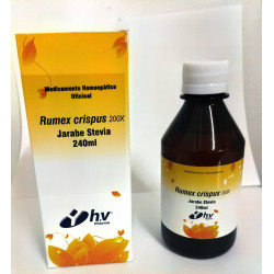 RUMEX CRISPUS JARABE STEVIA